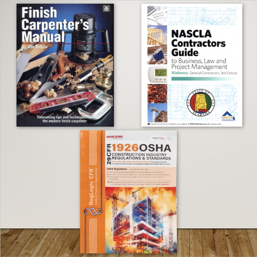 Complete Book Set for the Alabama Millwork and Finish Carpentry Exam Complete Book Set for the Alabama Millwork and Finish Carpentry Exam