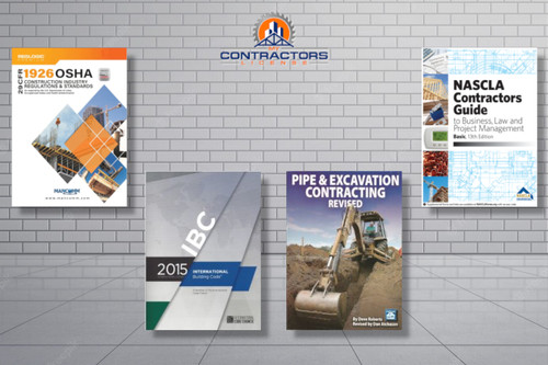 New Mexico GS-8 Earthmoving, Excavation, and Ditching Contractor Exam Bookset