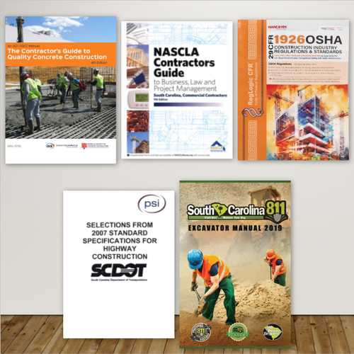 South Carolina Bridge Contractor Complete Book Set
