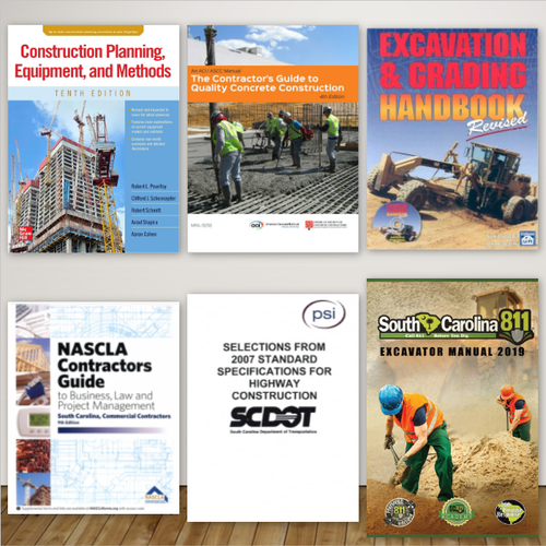 South Carolina Asphalt Paving Contractor Complete Book Set South Carolina Asphalt Paving Contractor Complete Book Set