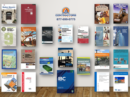 Mississippi General Contractor Reference Book Set for the NASCLA exam (All 23 Books)
