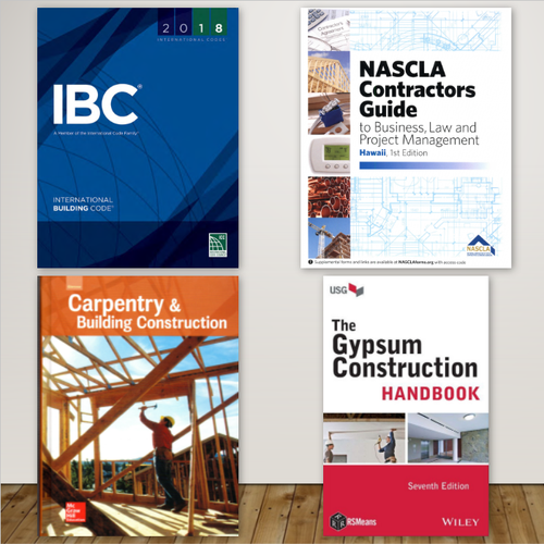 Hawaii C-12 Drywall Exam Book Set Hawaii C-12 Drywall Exam Book Set