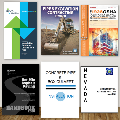 Nevada A-19A Pipelines and Conduits for Water Exam Book Set