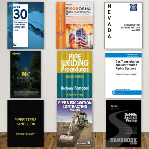 Nevada A-19B Pipelines and Conduits for Gas Exam Book Set