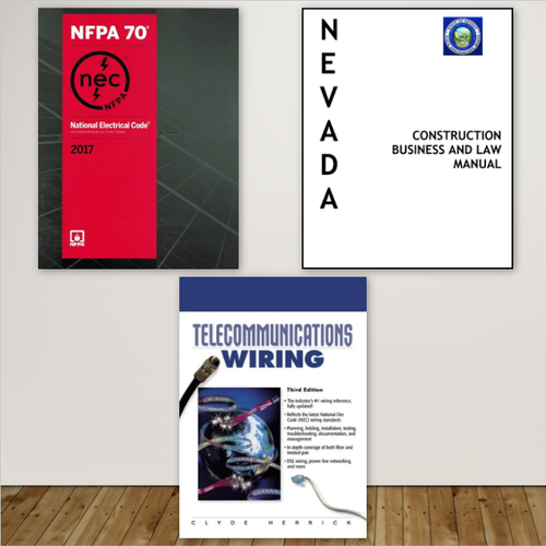 Nevada C-2D Low Voltage Exam Book Set