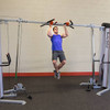 Body-Solid Cable Cross Machine w/ Chin-Up Bar