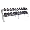 Troy (#TSD-U) Urethane Dumbbell Set w/ Rack