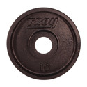 Troy Black Machined Olympic Plate - 10 lb
