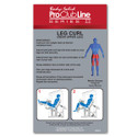 Body-Solid Clubline Leg Curl Machine Instructional Placard