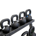 TKO Kettlebell Storage Rack Shelf Close View