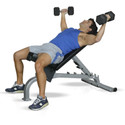 Inflight Fitness Adjustable Weightlifting Bench