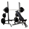 Body Solid SDIB370 Weight Bench Rack Combo Gtech Fitness