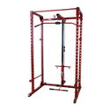 Body-Solid Best Fitness Power Cage with Optional Lat Pull Attachment