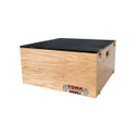 York Stackable Wooden Plyo Box 12-Inch Section
