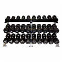 Troy 3-Tier Dumbbell Rack w/ Optional Weights