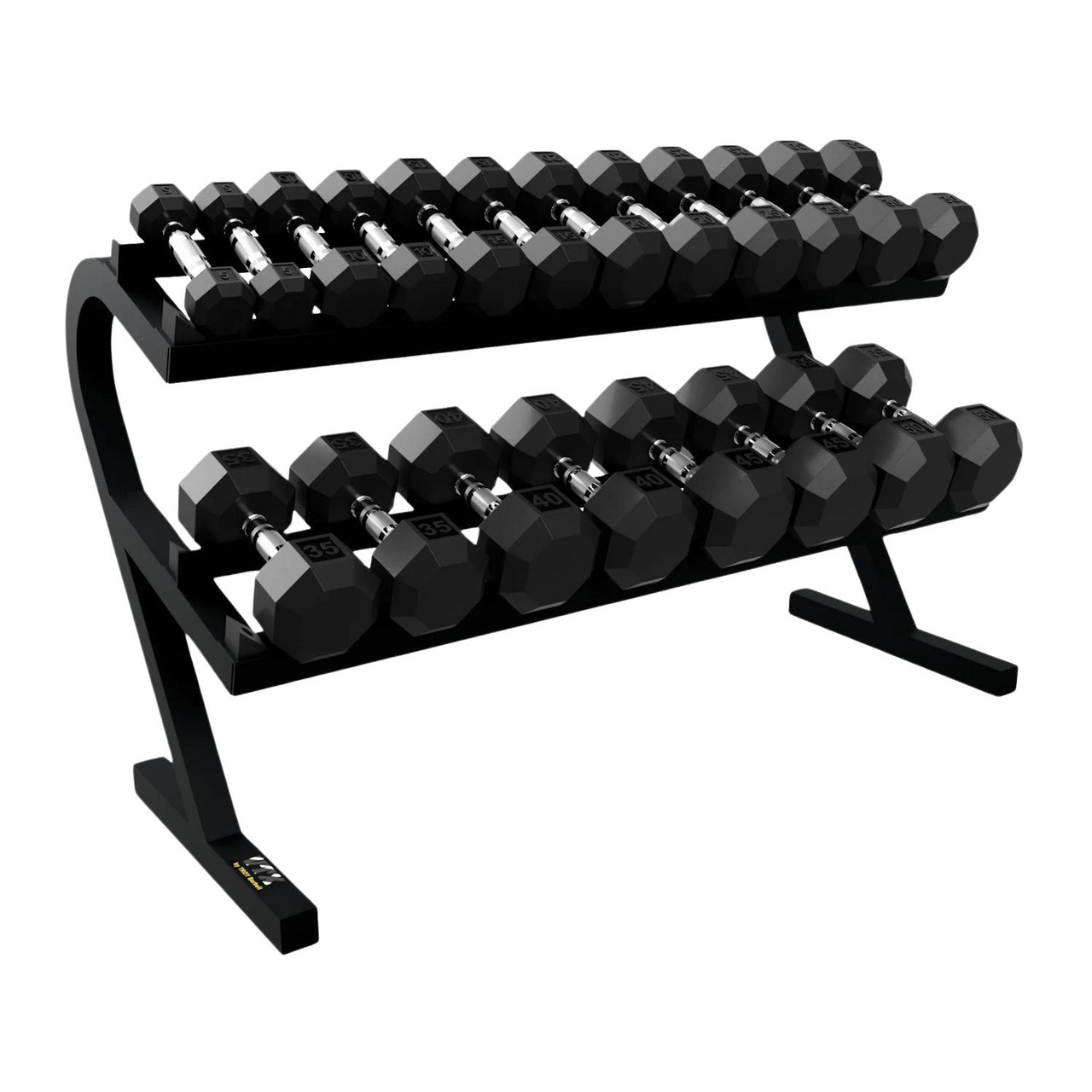 Troy VTX (T-DR) 2-Tier Hex Dumbbell Rack | Free Shipping