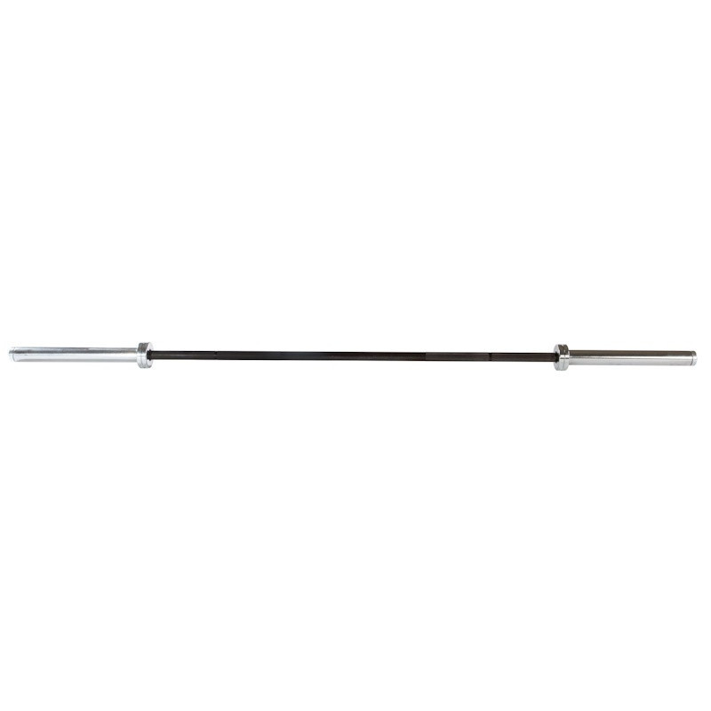 York Barbell (#32120) 7' Black Oxide Olympic Bar | Gtech Fitness