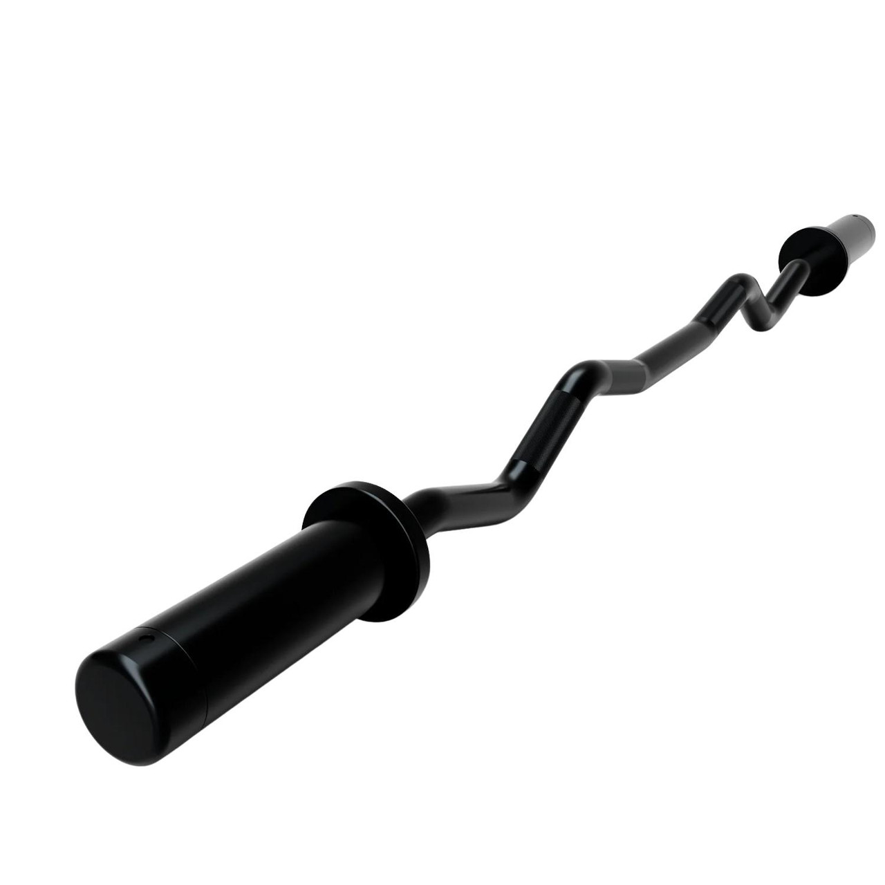 Troy (TOZ-47B) Black Olympic Curl Bar | Commercial-Grade
