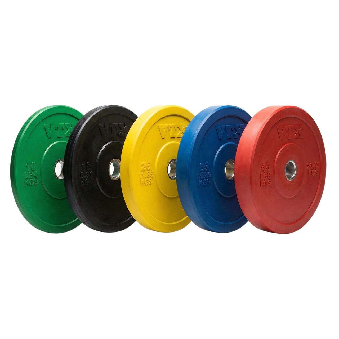 Troy VTX (O-SBP) Colored Bumper Plates | Free Shipping