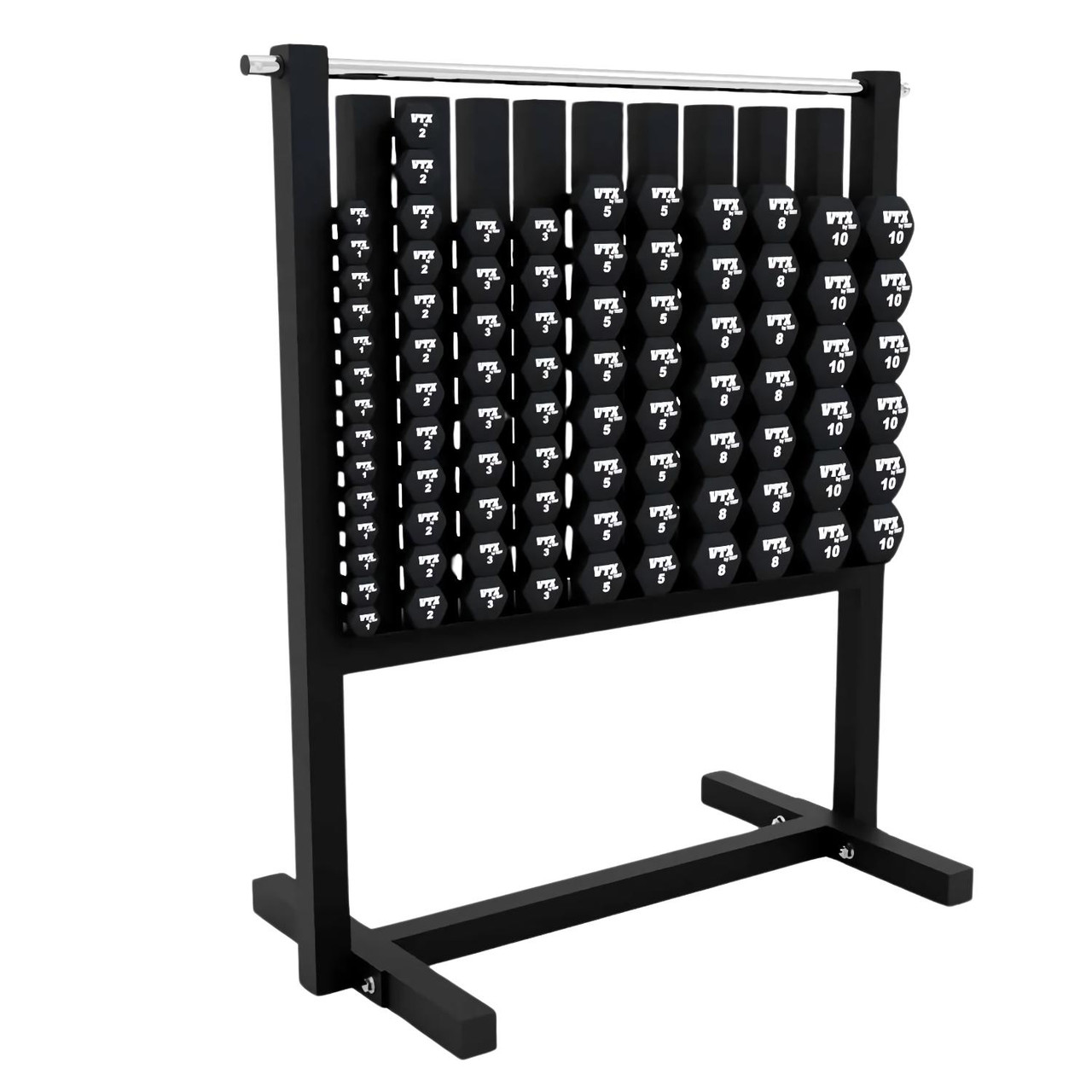 Troy VTX (MDR) Aerobic Dumbbell Rack | Commercial-Grade