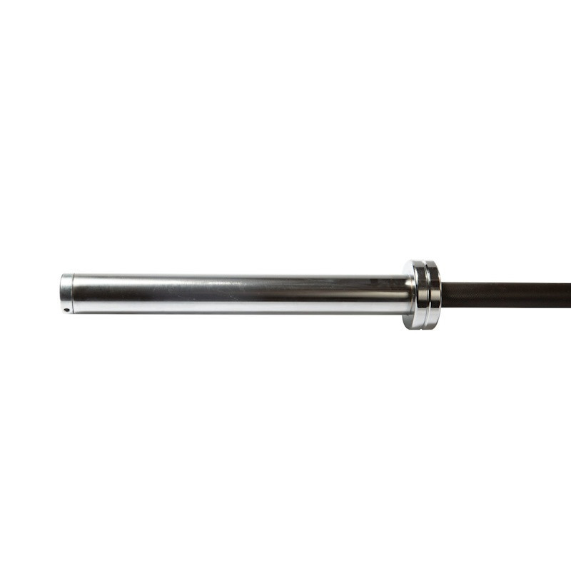 York Barbell (32120) 7' Black Oxide Olympic Bar | 2000 lb Test