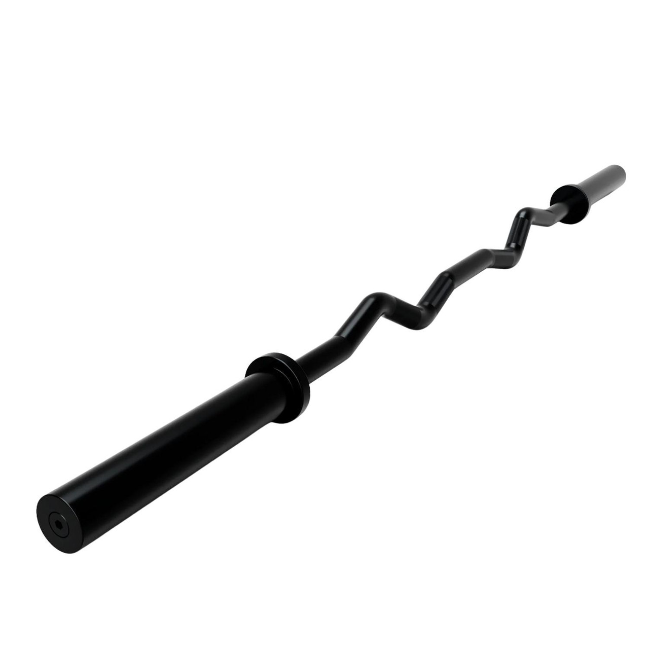Troy (#TOZ-60B) 5' Black Olympic Curl Bar