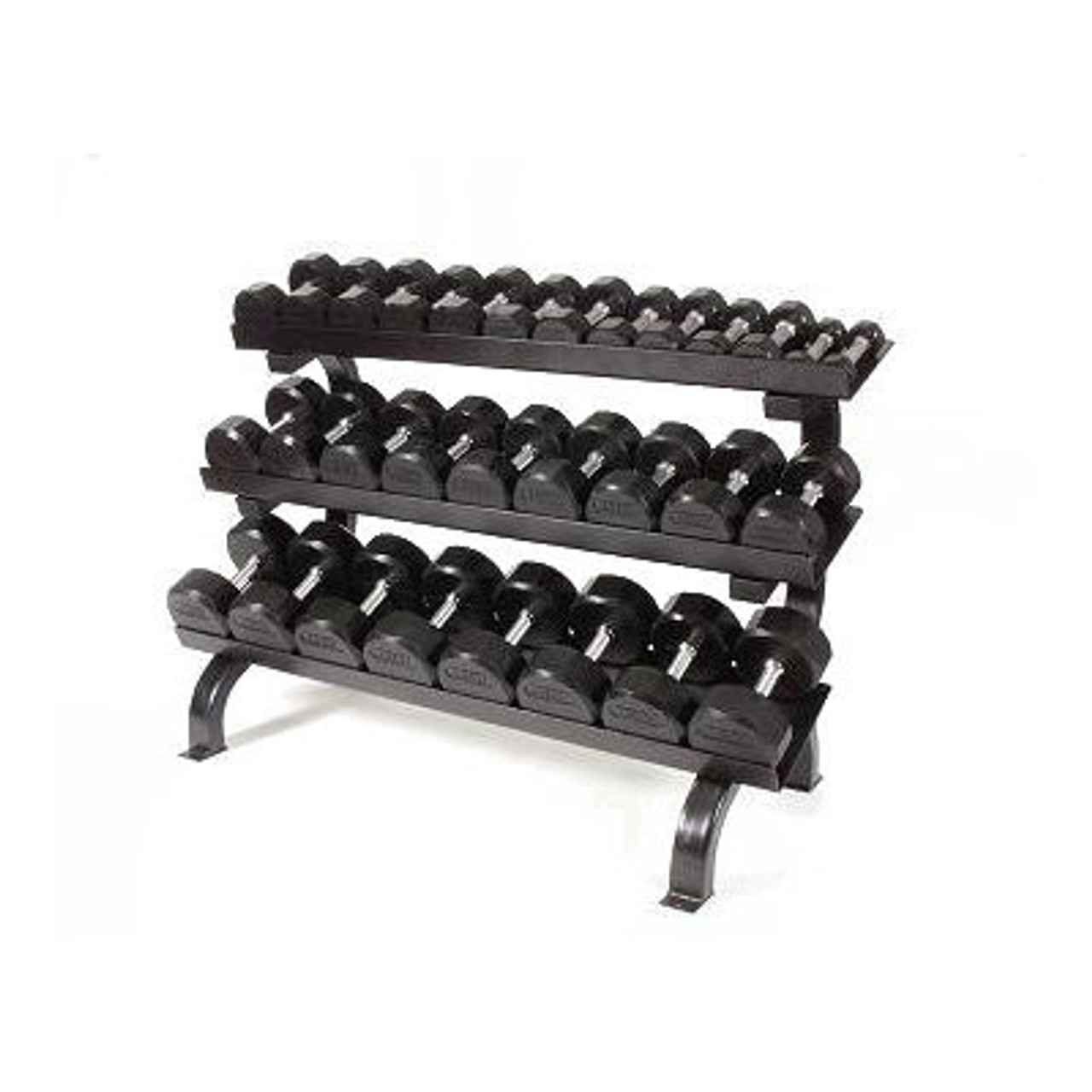 rubber dumbbell weight set