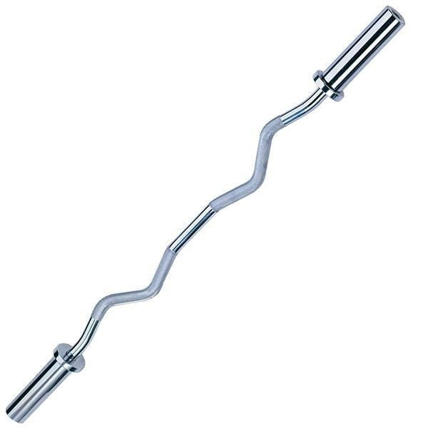 Body-Solid (#OB47) Chrome Olympic Curl Bar