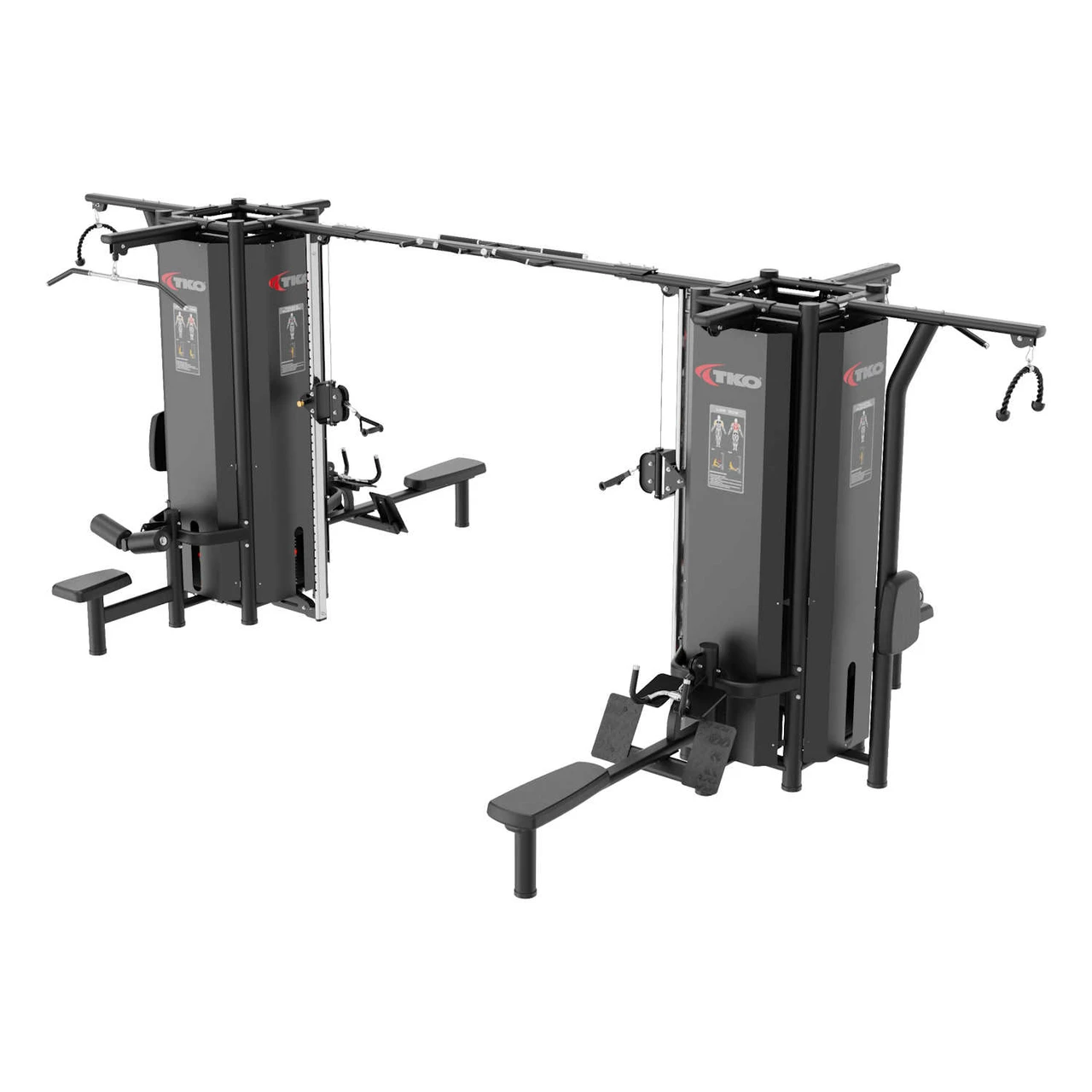 TKO (7033-B) 8-Station Jungle Gym | Commercial-Grade