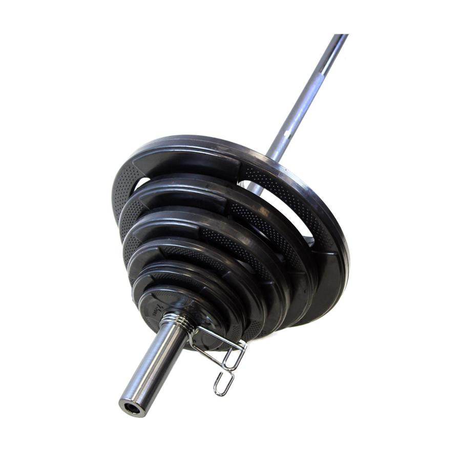 Troy USA Sports Rubber-Coated Olympic Set