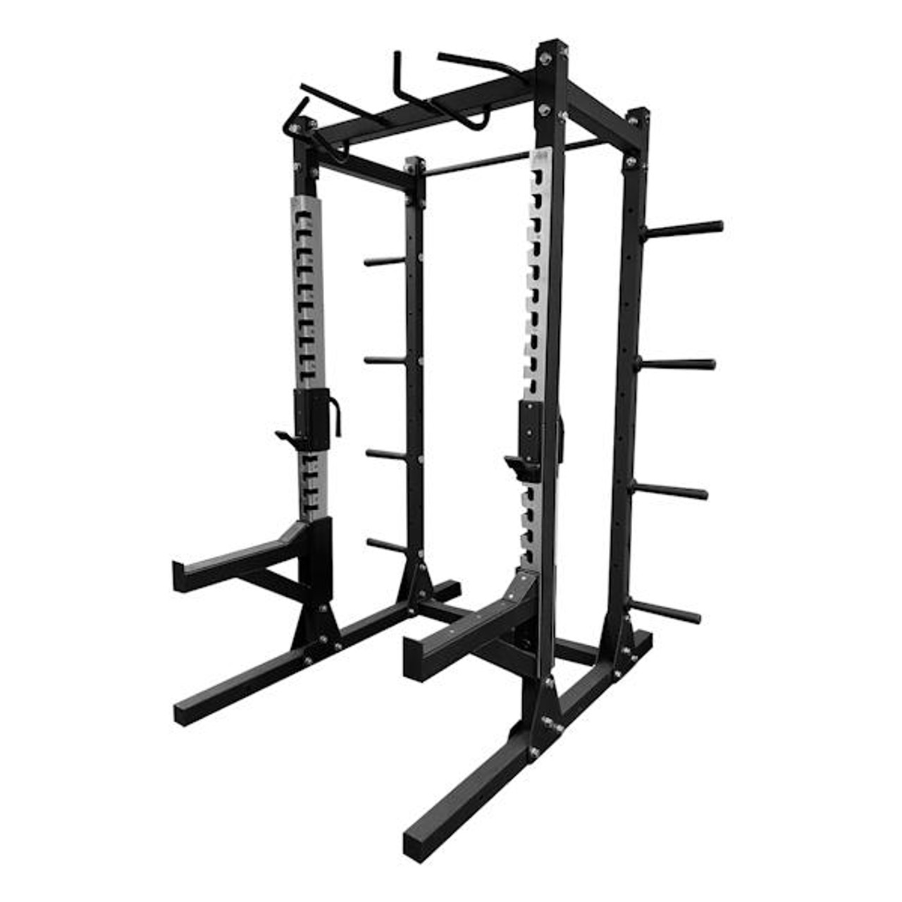 Half Rack with Spotter Arms - Fitness Experience