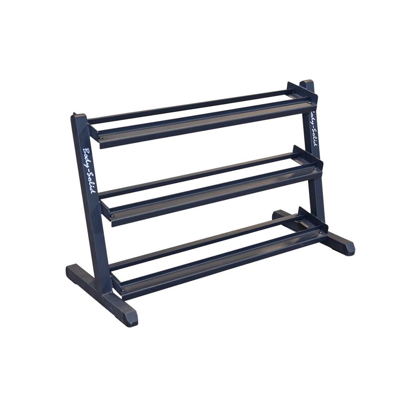 Body-Solid (#GDR48B) 3-Tier Dumbbell Rack | Storage