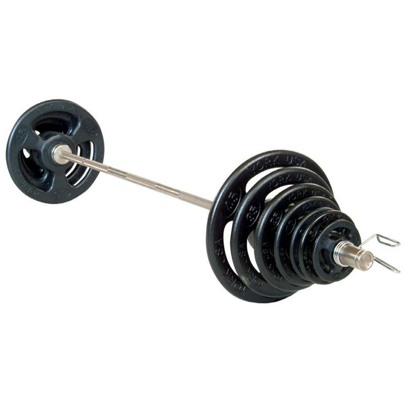 York Barbell ISO-Grip Barbell Plate - Thumbnail 2