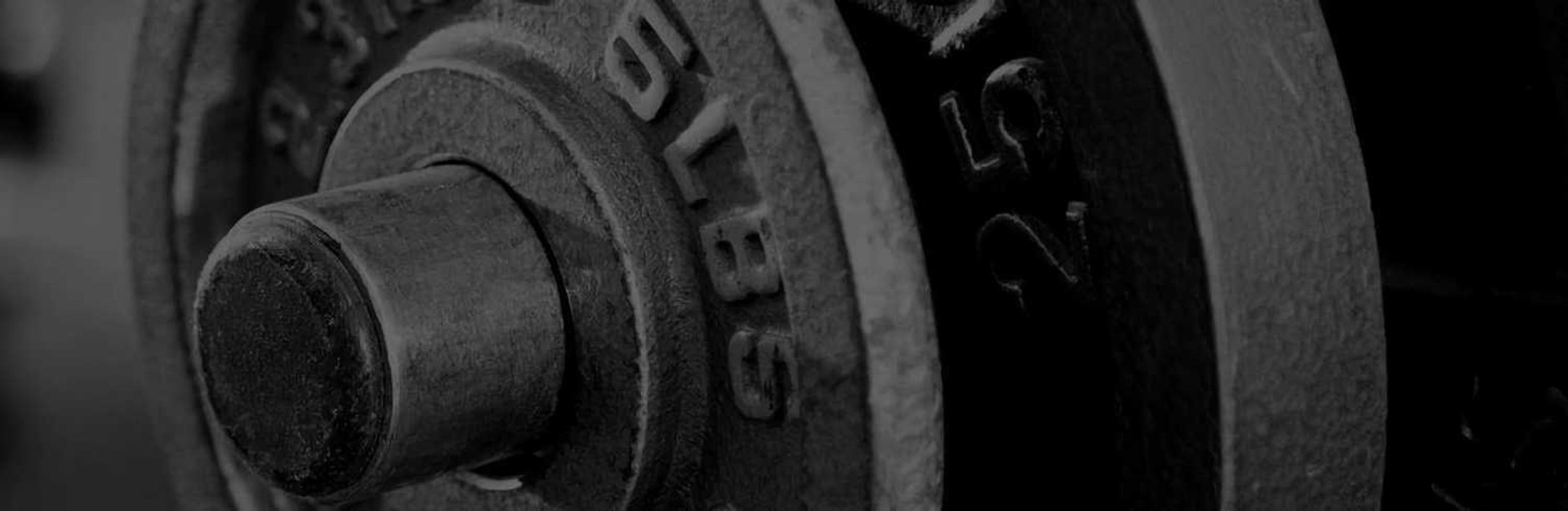 Workout Weights in Commercial Fitness Room