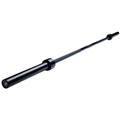 Solid Bar Fitness Black Oxide Powerlifting Barbell
