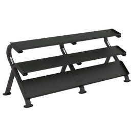 TKO (891HDR-BK) Mega 3-Tier Dumbbell Rack