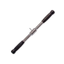 Body-Solid Straight Attachment w/ Rubber Grips (MB022RG)