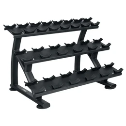 TAG Fitness (SD3.1) 3-Tier Saddle Dumbbell Rack