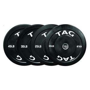 TAG Fitness Olympic Bumper Plates