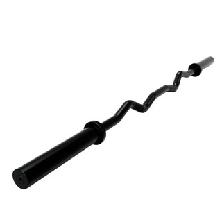 Troy (#TOZ-60B) 5' Black Olympic Curl Bar