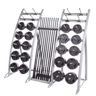 Troy Cardio Pump Rack w/ Optional Plates and Bars