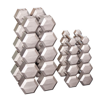 Body-Solid (#SDS550) 5-50 lb Hexagon Dumbbells
