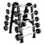 TAG Fitness 8-Sided Urethane Barbells & Rack TAG Fitness 8-Sided Urethane Barbells & Rack