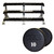 Troy VTX (5-75 lb) Urethane Dumbbells w/ Rack Troy VTX (5-75 lb) Urethane Dumbbells w/ Rack
