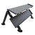 TKO (889HDR-BK) 2-Tier Shelf Dumbbell Rack