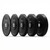 Troy USA Sports Black Rubber Bumper Plates Troy USA Sports Black Rubber Bumper Plates