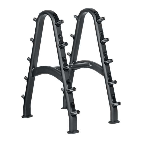 TAG Fitness Upright Fixed Barbell Rack for 10 Preset Weight Bars