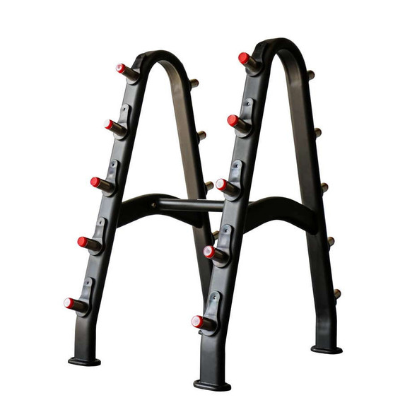 TKO 846BBR-BK Commercial Fixed Barbell Storage Rack