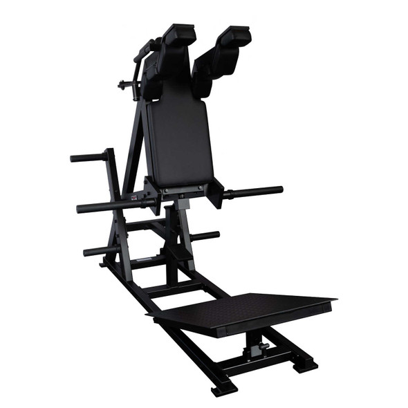 York Barbell (STS) Power Front Squat Machine w/ Black Frame Color