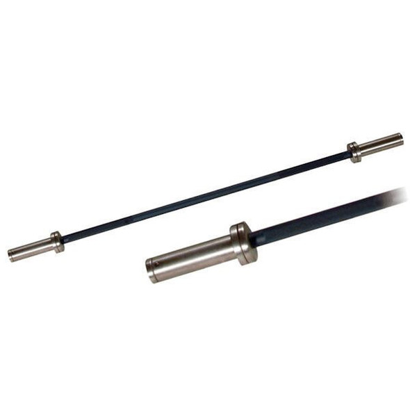 York Barbell (32123) 5' Black Oxide Weight Bar